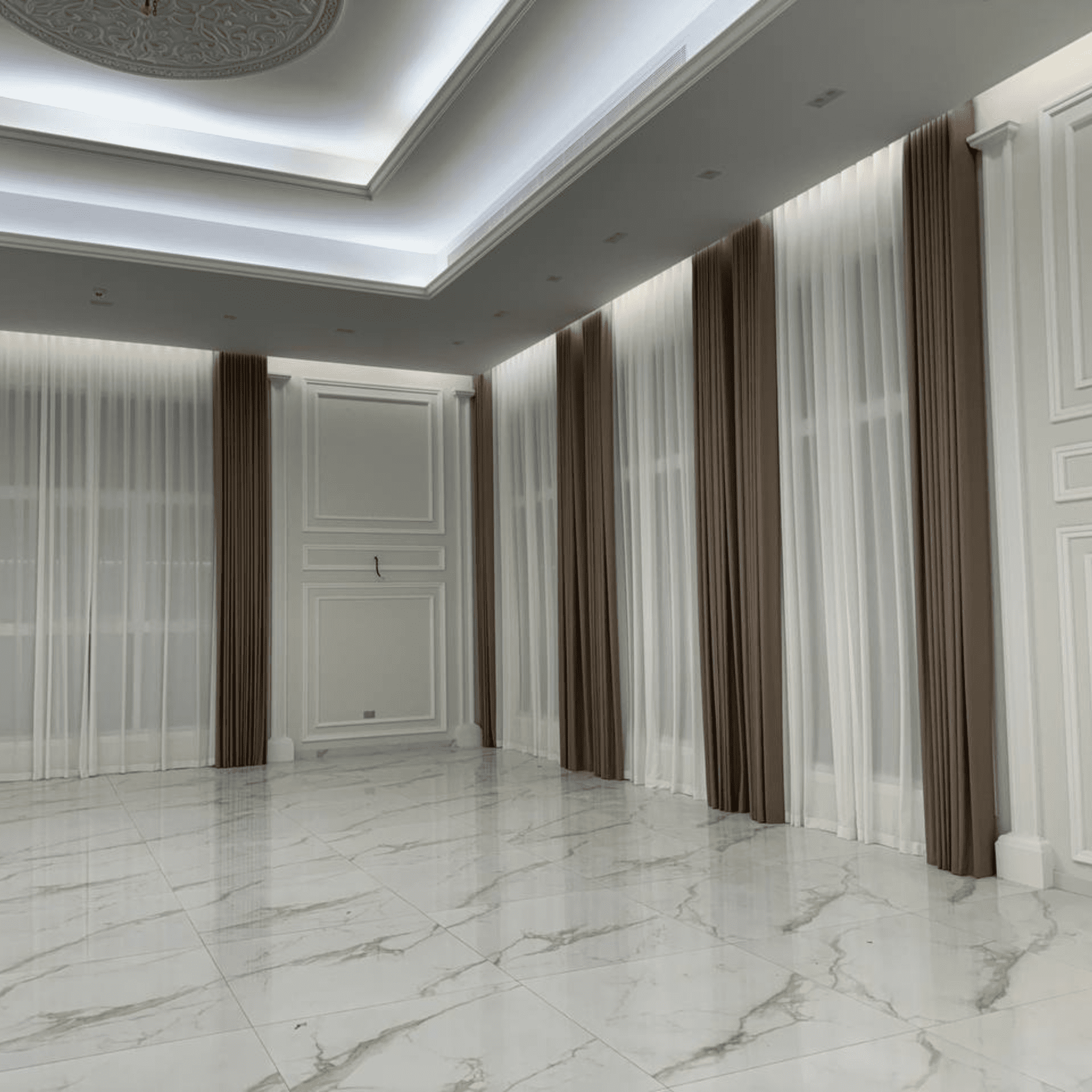 Chiffon premium curtains