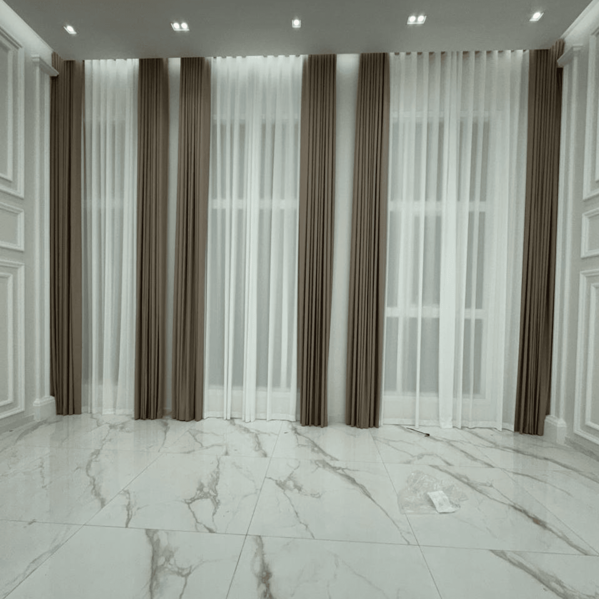 Chiffon premium curtains