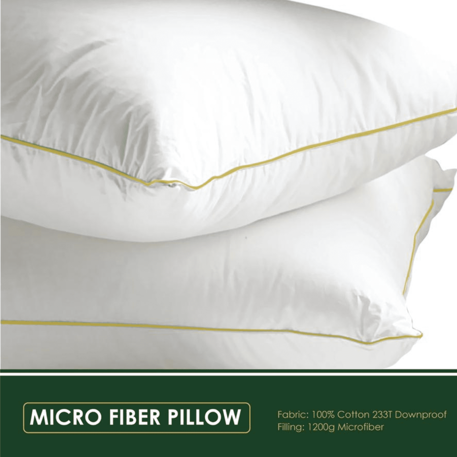 Micro fiber pillow